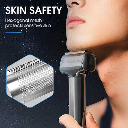 🥳2026 HOT SALE🥳💞50K+ SOLD!💥🪒💷 50% OFF! Rechargeable Foil Razor – No more disposables! One investment, years of smooth shaves. Powerful battery, easy-clean head. Pocket-friendly price. 🔋🪒