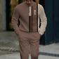 🥳2026 HOT SALE🥳💞50K+ SOLD!🌧️⏰ 50% OFF! Men's Casual 2-Piece Set – Your go-to for casual days! Soft fleece lining, easy pull-on pants. Street style meets everyday comfort. Perfect for unpredictable British weather. 👖👕