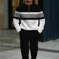 🥳2026 HOT SALE🥳💞50K+ SOLD!🌧️⏰ 50% OFF! Men's Casual 2-Piece Set – Your go-to for casual days! Soft fleece lining, easy pull-on pants. Street style meets everyday comfort. Perfect for unpredictable British weather. 👖👕