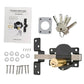 🥳2026 HOT SALE🥳💞50K+ SOLD! 🔒🚪 Heavy-Duty Gate Lock – dual-sided key, lock & unlock from either side. No more getting locked in! Solid iron, 5 keys included. 🗝️🛡️