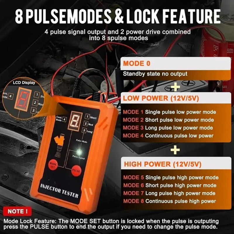 🥳2026 HOT SALE🥳💞50K+ SOLD!👨‍🔧💨 50% OFF! 4-Mode Injector Tester – Diagnose & clean in minutes. Save on garage bills. DIY fuel system care made easy. ⚡🛠️