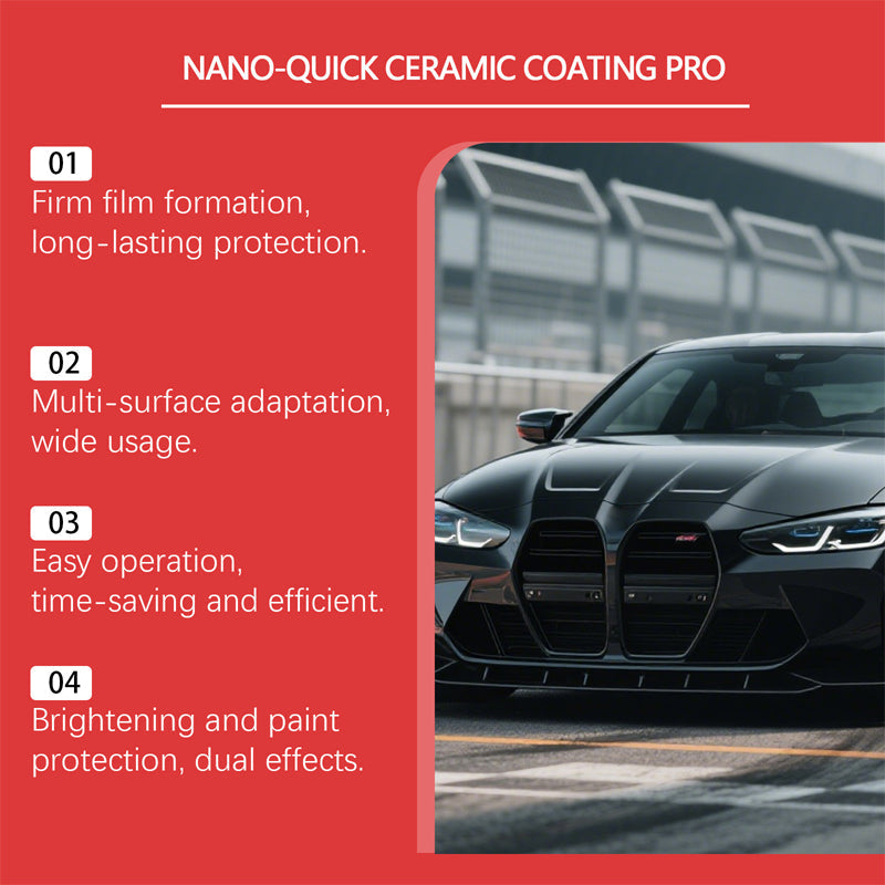 🥳2026 HOT SALE🥳💞50K+ SOLD!⏳🚗 50% OFF! Quick-Effect High-Gloss Car Detailing Spray – Nano-ceramic protection, spray & wipe. Hydrophobic & scratch-resistant. ✨🛡️