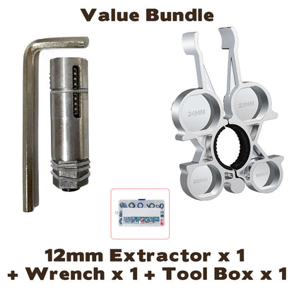 🥳2026 HOT SALE🥳💞50K+ SOLD!👴🛡️ 50% OFF! Premium Screw Extractor Set – Save on repairs! Removes stripped screws in seconds. No drilling, no damage. Easy to use, even for tricky jobs. Your toolkit essential. 🛠️💷