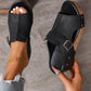 🥳2026 HOT SALE🥳💞50K+ SOLD!👡💨 50% OFF! Peep Toe Wedge Sandals – Thick platform, slip‑resistant sole. All‑day comfort without sacrificing height. 🌸✨