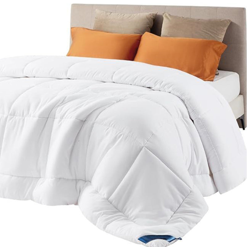 🥳2026 HOT SALE🥳💞50K+ SOLD! ☁️🛏️ 50% OFF! Lightweight Quilted Duvet Insert – hypoallergenic down-alternative fill, box-stitch for even warmth, corner tabs & machine washable. All-season comfort! 🛡️✅