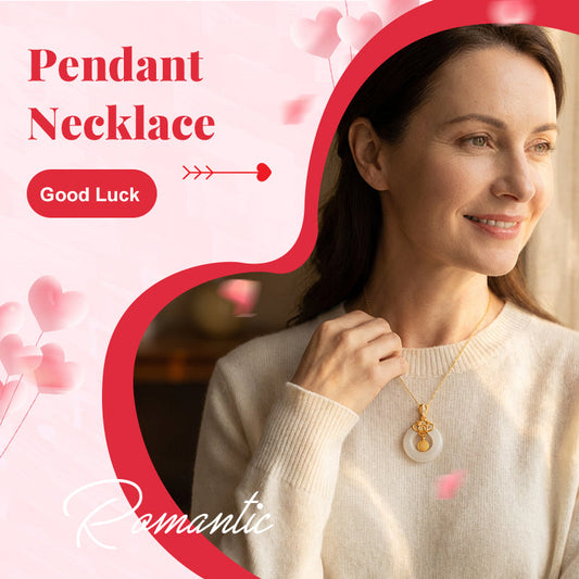 🥳2026 HOT SALE🥳💞50K+ SOLD!🙏💎50% OFF!Ruyi Good Luck Necklace – A gift of luck for someone special. Beautifully designed, this pendant brings peace & positive energy. Perfect for birthdays or anniversaries. 🎁💝