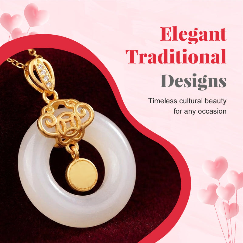 🥳2026 HOT SALE🥳💞50K+ SOLD!🙏💎50% OFF!Ruyi Good Luck Necklace – A gift of luck for someone special. Beautifully designed, this pendant brings peace & positive energy. Perfect for birthdays or anniversaries. 🎁💝