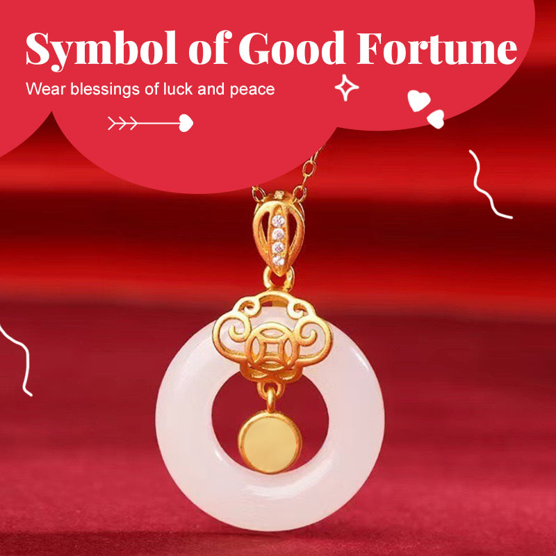🥳2026 HOT SALE🥳💞50K+ SOLD!🙏💎50% OFF!Ruyi Good Luck Necklace – A gift of luck for someone special. Beautifully designed, this pendant brings peace & positive energy. Perfect for birthdays or anniversaries. 🎁💝