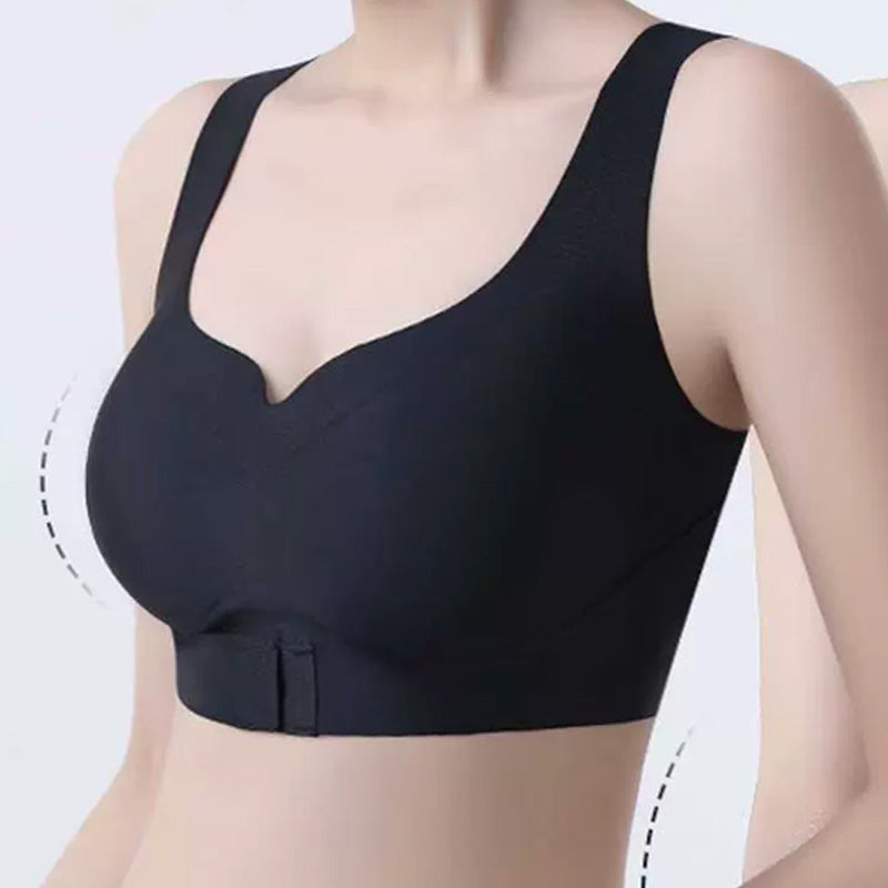 🥳2026 HOT SALE🥳💞50K+ SOLD!👵🌸 50% OFF! Front Closure Posture Bra – Easy on/off, seamless & supportive. Eases back strain, improves posture. Soft & breathable for all-day comfort. Your daily essential. 🛡️✨