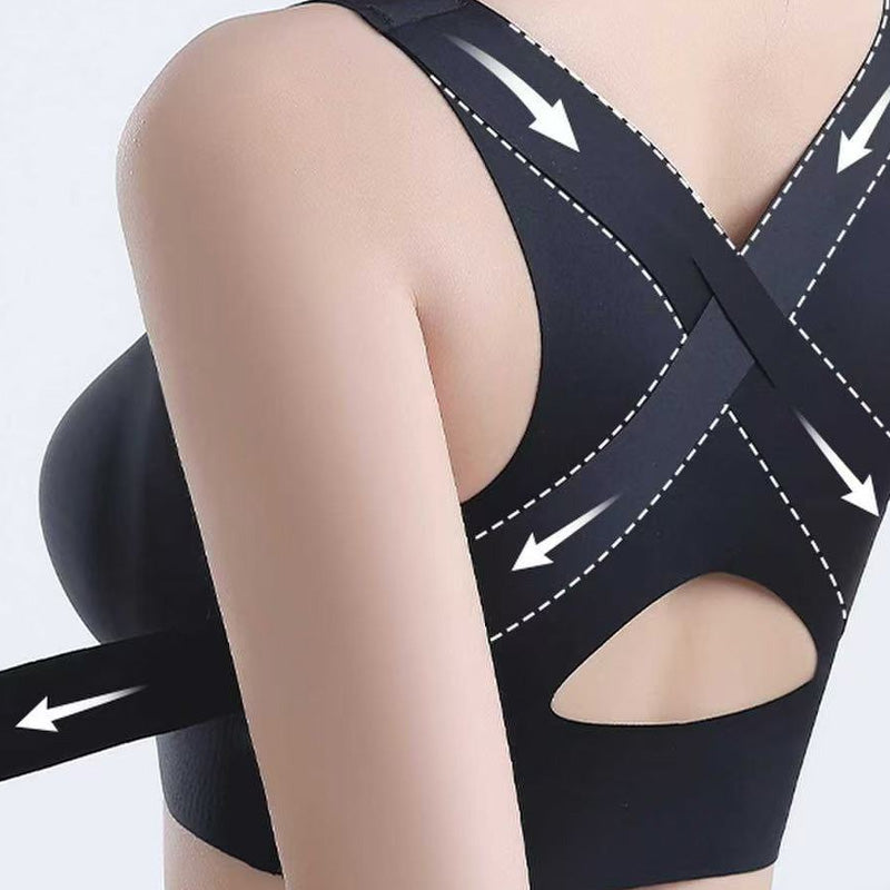 🥳2026 HOT SALE🥳💞50K+ SOLD!👵🌸 50% OFF! Front Closure Posture Bra – Easy on/off, seamless & supportive. Eases back strain, improves posture. Soft & breathable for all-day comfort. Your daily essential. 🛡️✨