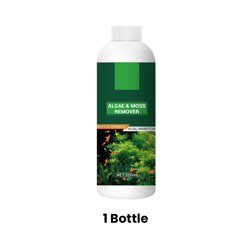 🥳2026 HOT SALE🥳💞50K+ SOLD!🐟🌿 50% OFF! Algae & Moss Remover – Safe for fish & plants, fast‑acting formula. Eliminates green water & moss without harming your aquatic life! 💧✨