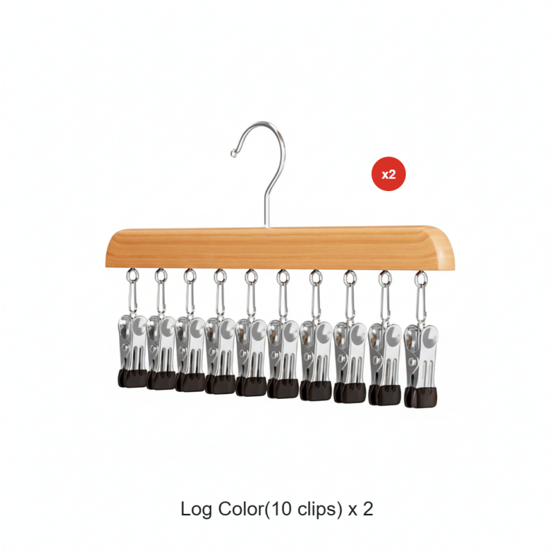 🥳2026 HOT SALE🥳💞50K+ SOLD!👵🛋️ 50% OFF! Swivel Wardrobe Hook Rack – 6 sturdy hooks, full rotation. Keep daily essentials within reach. No more digging. 🧣🕊️