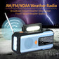 🥳2026 HOT SALE🥳💞50K+ SOLD! 📻🔋 Solar Hand-Crank Emergency Radio – 3 charging ways, 2000mAh power bank, SOS alarm & LED light. Stay connected & safe during UK storms & power cuts! 🛡️✅
