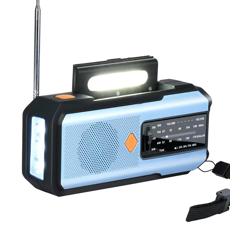 🥳2026 HOT SALE🥳💞50K+ SOLD! 📻🔋 Solar Hand-Crank Emergency Radio – 3 charging ways, 2000mAh power bank, SOS alarm & LED light. Stay connected & safe during UK storms & power cuts! 🛡️✅