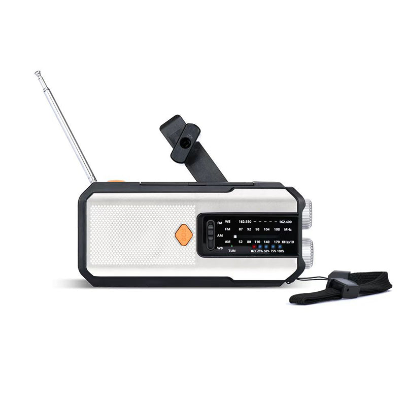 🥳2026 HOT SALE🥳💞50K+ SOLD! 📻🔋 Solar Hand-Crank Emergency Radio – 3 charging ways, 2000mAh power bank, SOS alarm & LED light. Stay connected & safe during UK storms & power cuts! 🛡️✅