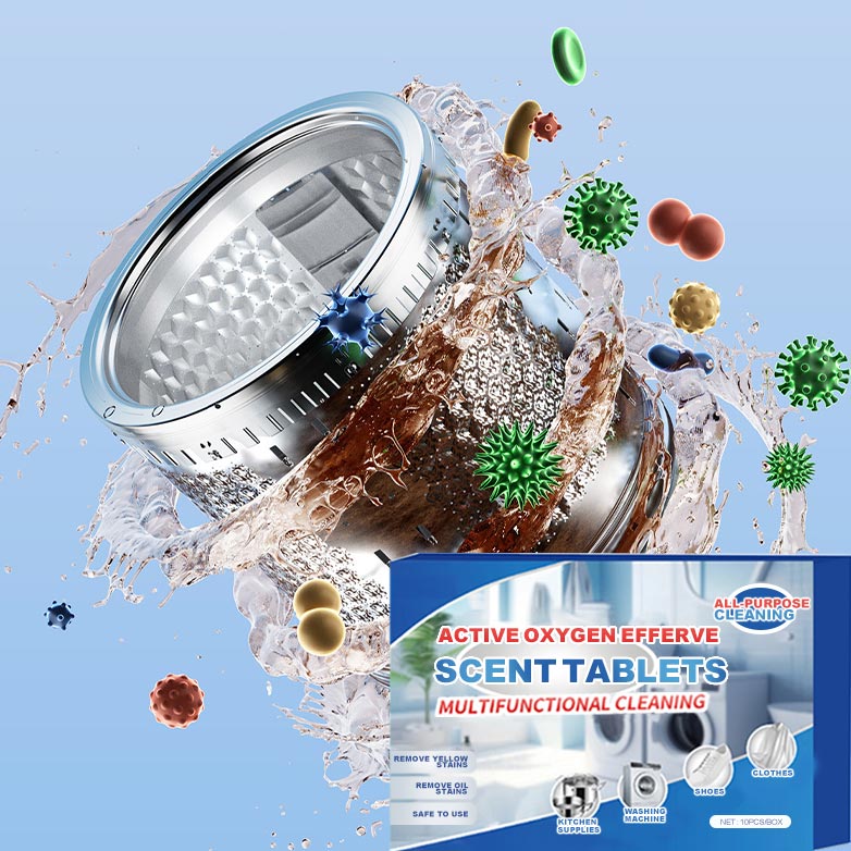 🥳2026 HOT SALE🥳💞50K+ SOLD!💧💚 50% OFF! Active Oxygen Cleaning Tablets – Deep cleans laundry, kitchen & more. Eco-friendly, stain-releasing & freshening. Just drop & go! 🏠✨