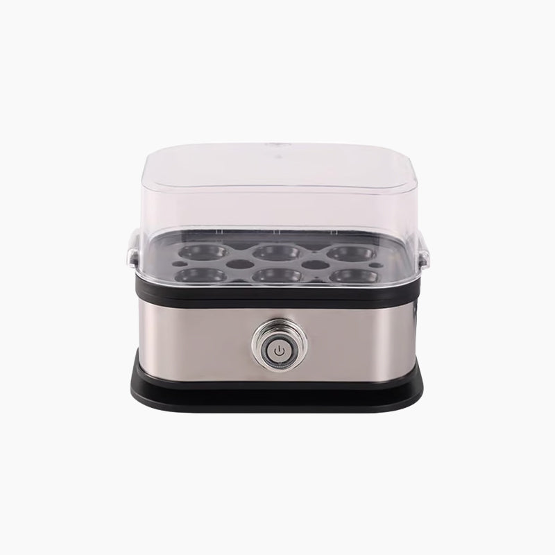 🥳2026 HOT SALE🥳💞50K+ SOLD! 🥚🍳 50% OFF! Multifunctional Egg Steamer with Clear Lid – boil, poach or omelet, auto shut-off, compact. Quick healthy breakfasts! 🛡️✅