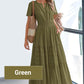 🥳2026 HOT SALE🥳💞50K+ SOLD!👵🌸 50% OFF! Boho Chic Smocked Maxi Dress – Flattering smocked waist, flowy fit. Perfect for garden parties or seaside strolls. Effortless summer elegance. 🌊✨