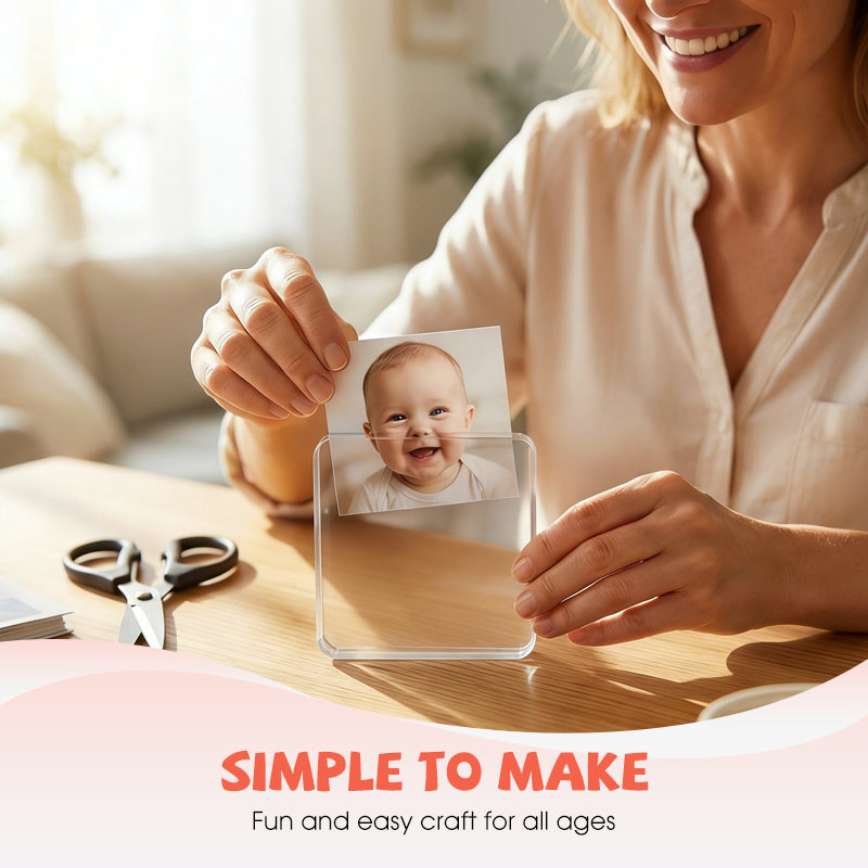 🥳2026 HOT SALE🥳💞50K+ SOLD!📸💎 50% OFF! DIY Fridge Magnet Kit – Turn photos into 3D acrylic magnets. Strong hold, easy assemble. A heartfelt gift. 🧲✨