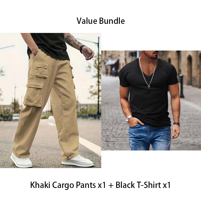 🥳2026 HOT SALE🥳💞50K+ SOLD!👴📦 50% OFF! Multi-Pocket Cargo Pants – Straight-leg, relaxed fit. Holds phone, keys & tools. Durable & comfy for daily wear. 🛠️👖