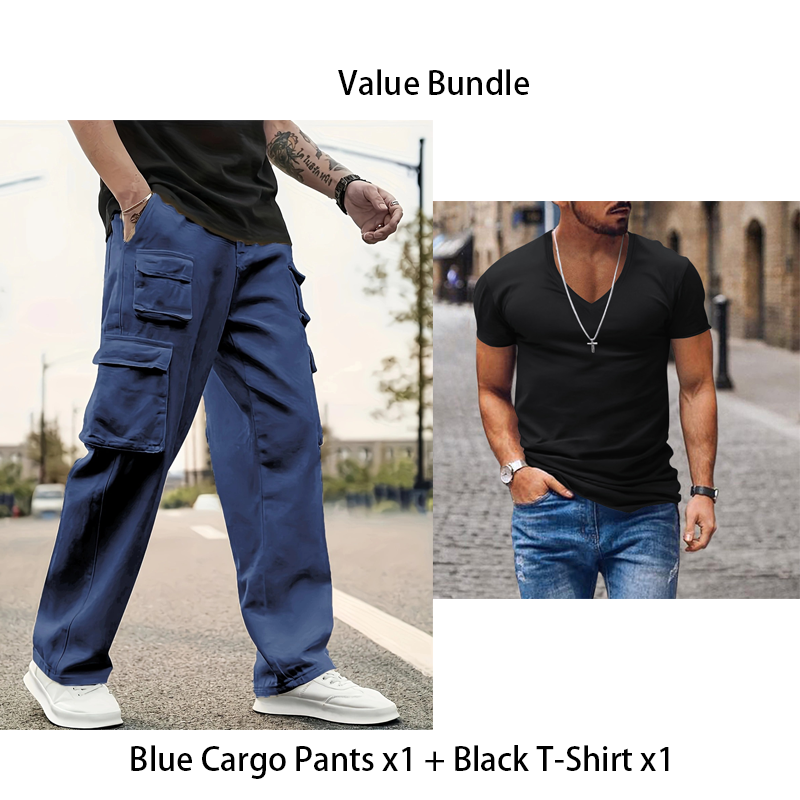 🥳2026 HOT SALE🥳💞50K+ SOLD!👴📦 50% OFF! Multi-Pocket Cargo Pants – Straight-leg, relaxed fit. Holds phone, keys & tools. Durable & comfy for daily wear. 🛠️👖