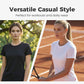 🥳2026 HOT SALE🥳💞50K+ SOLD!👚👕 50% OFF! Women's Loose-Fit T-Shirt – Classic crew neck, comfy cotton feel. Pairs with anything. Effortless style for any day. 🕊️🌿
