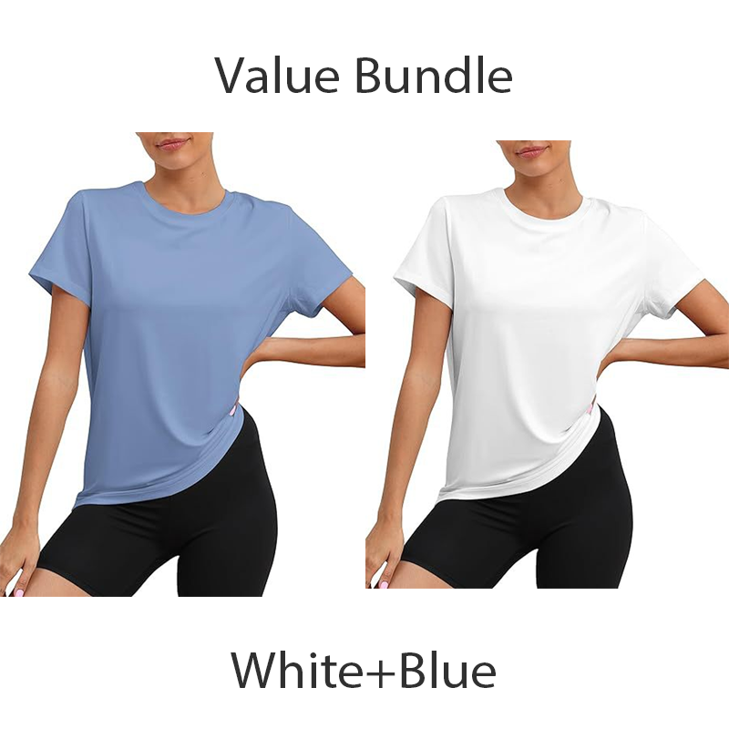 🥳2026 HOT SALE🥳💞50K+ SOLD!👚👕 50% OFF! Women's Loose-Fit T-Shirt – Classic crew neck, comfy cotton feel. Pairs with anything. Effortless style for any day. 🕊️🌿