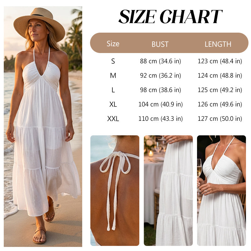 🥳2026 HOT SALE🥳💞50K+ SOLD!💥👗☀️ 50% OFF! Women's Loose Fit Sleeveless Dress – Breathable, light & airy. Flattering empire waist. Perfect for summer holidays or casual days. Black, white & yellow. 🌿✨