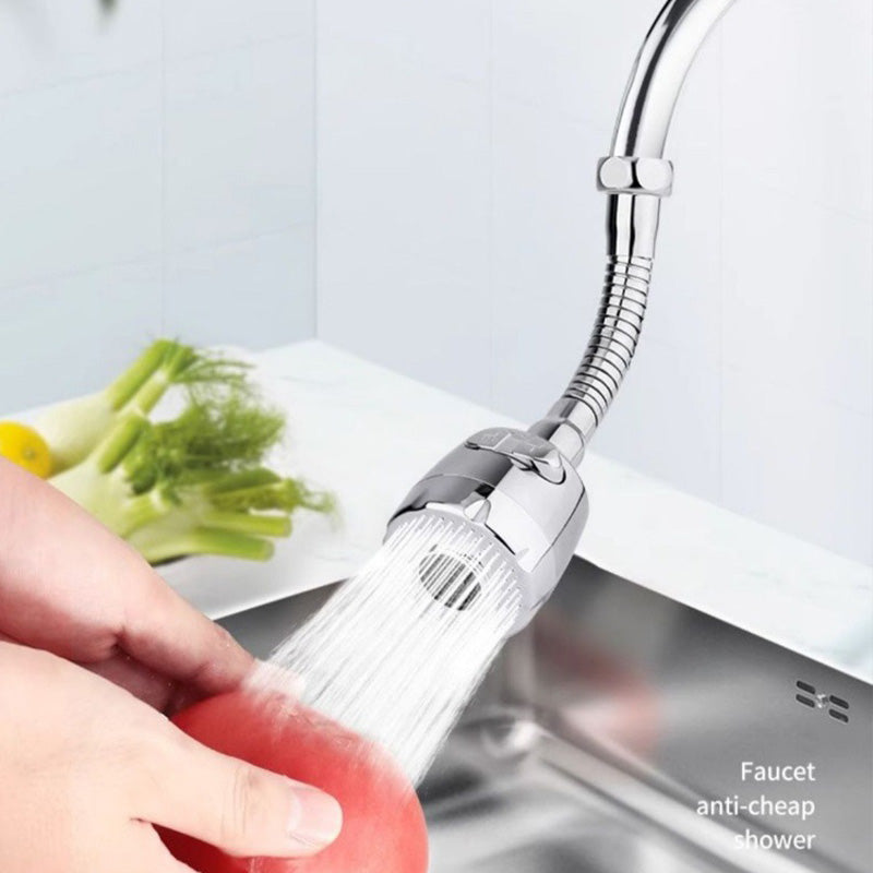 🥳2026 HOT SALE🥳💞50K+ SOLD!🏠💪 50% OFF! Extended Kitchen Faucet with Spray – 360° swivel, foaming & jet modes. Gentle on veggies, tough on stains. Fits standard pipes. No more weak flow! 🚿 ✅