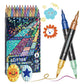 🥳2026 HOT SALE🥳💞50K+ SOLD! 🎨✨ Glitter Brush Markers – dual-tip design, shimmering ink makes cards & crafts sparkle. Safe non-toxic, no bleed through – perfect for handmade gifts the grandkids will treasure! 💌💚