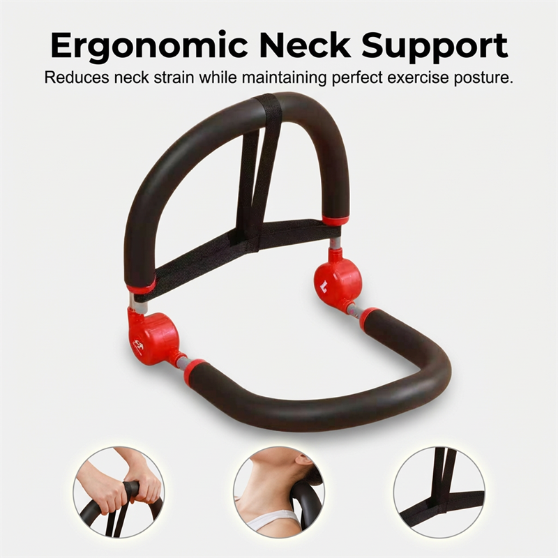 🥳2026 HOT SALE🥳💞50K+ SOLD! 💪🛡️ 50% OFF! Core & Sit‑Up Exercise Machine – Assisted rebound protects your back, thick foam padding supports neck & spine. Silent, comfy & effective – home gym made easy! 🏠✨