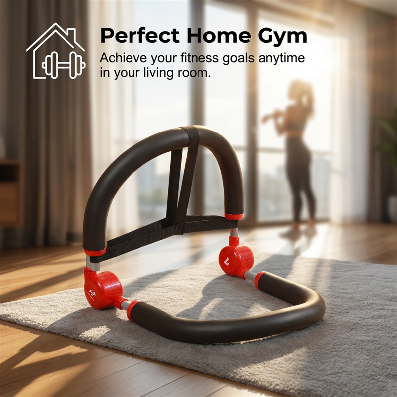 🥳2026 HOT SALE🥳💞50K+ SOLD! 💪🛡️ 50% OFF! Core & Sit‑Up Exercise Machine – Assisted rebound protects your back, thick foam padding supports neck & spine. Silent, comfy & effective – home gym made easy! 🏠✨
