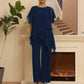 🥳2026 HOT SALE🥳💞50K+ SOLD!👵🌸 50% OFF! Irregular Top & Wide Leg Pants Set – Flattering cut, comfy fit. Unique design, effortless style. Perfect for garden parties or coffee dates. 🌿✨
