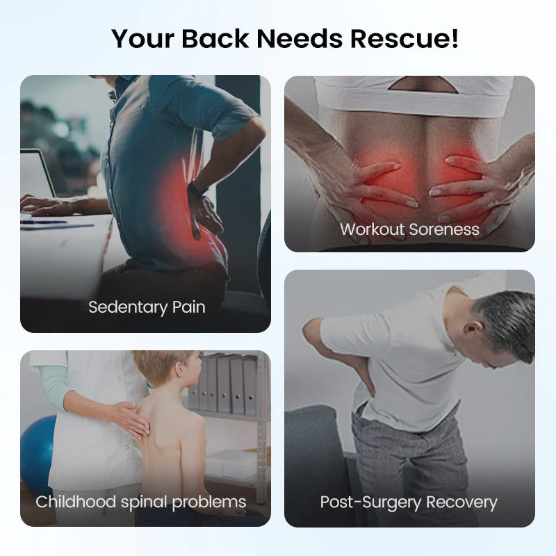 🥳2026 HOT SALE🥳💞50K+ SOLD!🩹⚡ 50% OFF! Lumbar Stretcher – Ergonomic spine support, adjustable levels. Relieves back pain fast. Lightweight & portable. 🪑💚