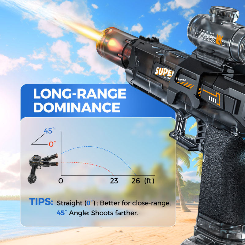 🥳2026 HOT SALE🥳💞50K+ SOLD!💥🔋💪 50% OFF! Rechargeable Water Blaster – USB charging, large tank, quick-refill. LED effects day or night. Perfect for parties, camping & family fun. No batteries needed! 🌊✨