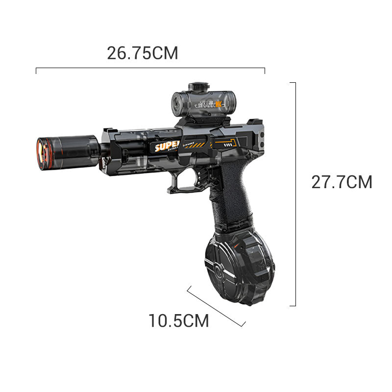 🥳2026 HOT SALE🥳💞50K+ SOLD!💥🔋💪 50% OFF! Rechargeable Water Blaster – USB charging, large tank, quick-refill. LED effects day or night. Perfect for parties, camping & family fun. No batteries needed! 🌊✨