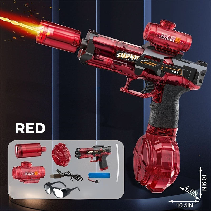 🥳2026 HOT SALE🥳💞50K+ SOLD!💥🔋💪 50% OFF! Rechargeable Water Blaster – USB charging, large tank, quick-refill. LED effects day or night. Perfect for parties, camping & family fun. No batteries needed! 🌊✨