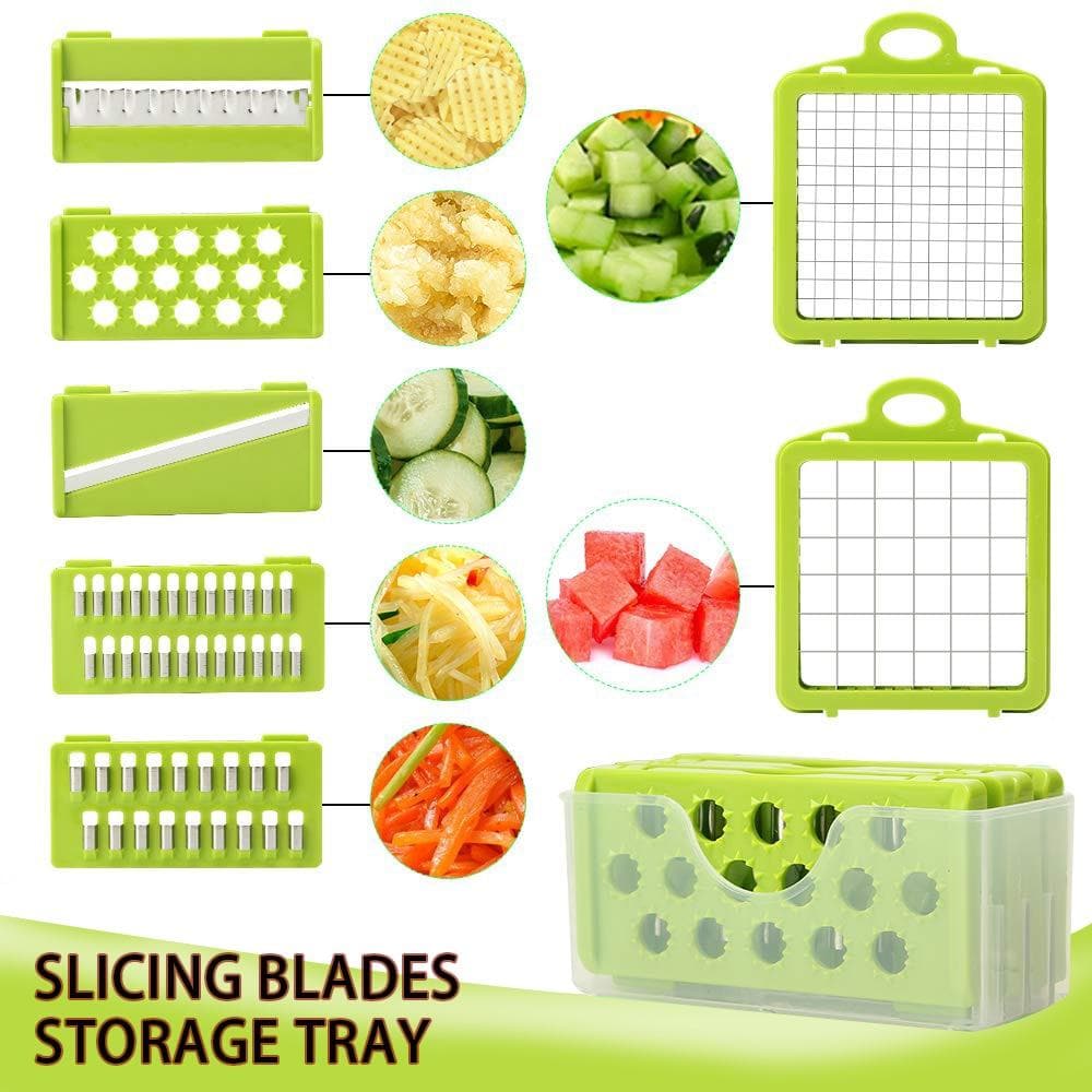 🥳2026 HOT SALE🥳💞50K+ SOLD!🥕⚡ 50% OFF! Multi-Purpose Vegetable Cutter – Chop, slice & grate in seconds. No more chopping strain. Easy to use & clean. Perfect for daily meals. 👵✨