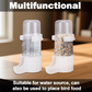 🥳2026 HOT SALE🥳💞50K+ SOLD!💥🐦✨ 50% OFF! 2-in-1 Bird Feeder & Waterer – Mess-free, secure lock, clear reservoir. Saves cage space, easy to clean. Fits 0.51"-0.75" bars. Happy pet, happy you! 🧼💧