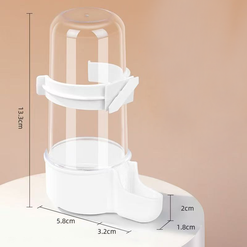 🥳2026 HOT SALE🥳💞50K+ SOLD!💥🐦✨ 50% OFF! 2-in-1 Bird Feeder & Waterer – Mess-free, secure lock, clear reservoir. Saves cage space, easy to clean. Fits 0.51"-0.75" bars. Happy pet, happy you! 🧼💧