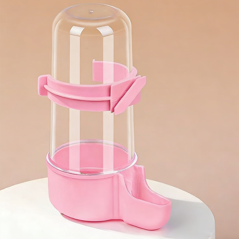🥳2026 HOT SALE🥳💞50K+ SOLD!💥🐦✨ 50% OFF! 2-in-1 Bird Feeder & Waterer – Mess-free, secure lock, clear reservoir. Saves cage space, easy to clean. Fits 0.51"-0.75" bars. Happy pet, happy you! 🧼💧