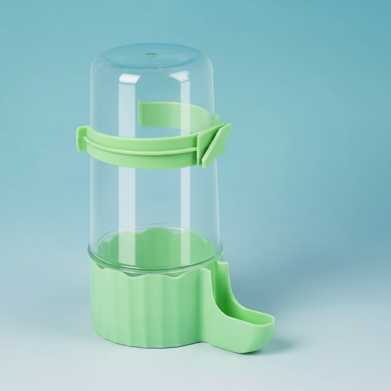 🥳2026 HOT SALE🥳💞50K+ SOLD!💥🐦✨ 50% OFF! 2-in-1 Bird Feeder & Waterer – Mess-free, secure lock, clear reservoir. Saves cage space, easy to clean. Fits 0.51"-0.75" bars. Happy pet, happy you! 🧼💧