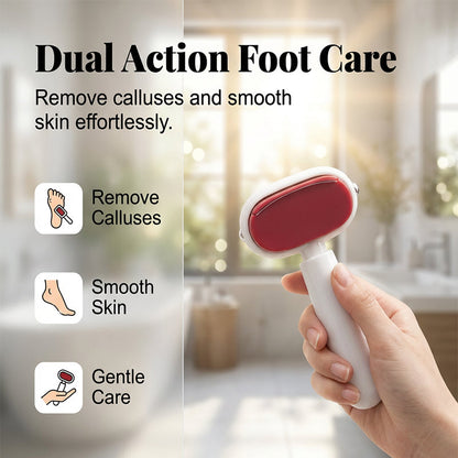 🥳2026 HOT SALE🥳💞50K+ SOLD! 🦶✨ BUY 2 GET 1 FREE! Double Sided Stainless Steel Foot Scraper – Scraper + fine file in one, removes tough calluses & smooths heels. From £6.99 – pro-grade, rust-proof, baby-soft feet at home! 💪🧖‍♀️