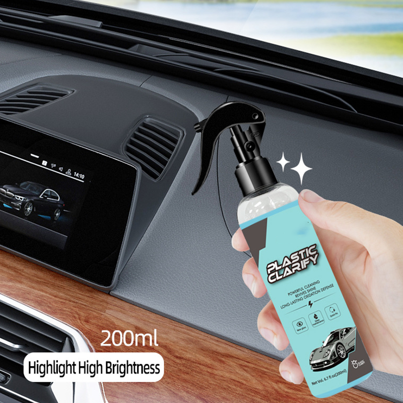 🥳2026 HOT SALE🥳💞50K+ SOLD! 🚗🧽 50% OFF! Car Plastic Restorer Spray – revives dull plastic, rubber & leather, non-greasy high gloss. Quick spray & wipe, long-lasting shine! 🛡️💪