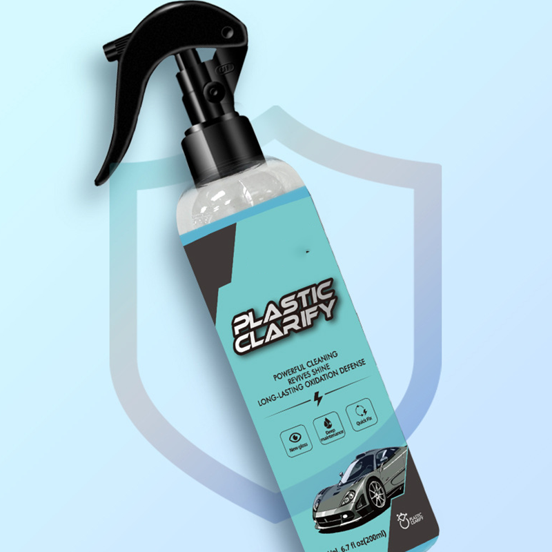 🥳2026 HOT SALE🥳💞50K+ SOLD! 🚗🧽 50% OFF! Car Plastic Restorer Spray – revives dull plastic, rubber & leather, non-greasy high gloss. Quick spray & wipe, long-lasting shine! 🛡️💪