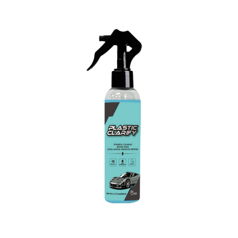 🥳2026 HOT SALE🥳💞50K+ SOLD! 🚗🧽 50% OFF! Car Plastic Restorer Spray – revives dull plastic, rubber & leather, non-greasy high gloss. Quick spray & wipe, long-lasting shine! 🛡️💪