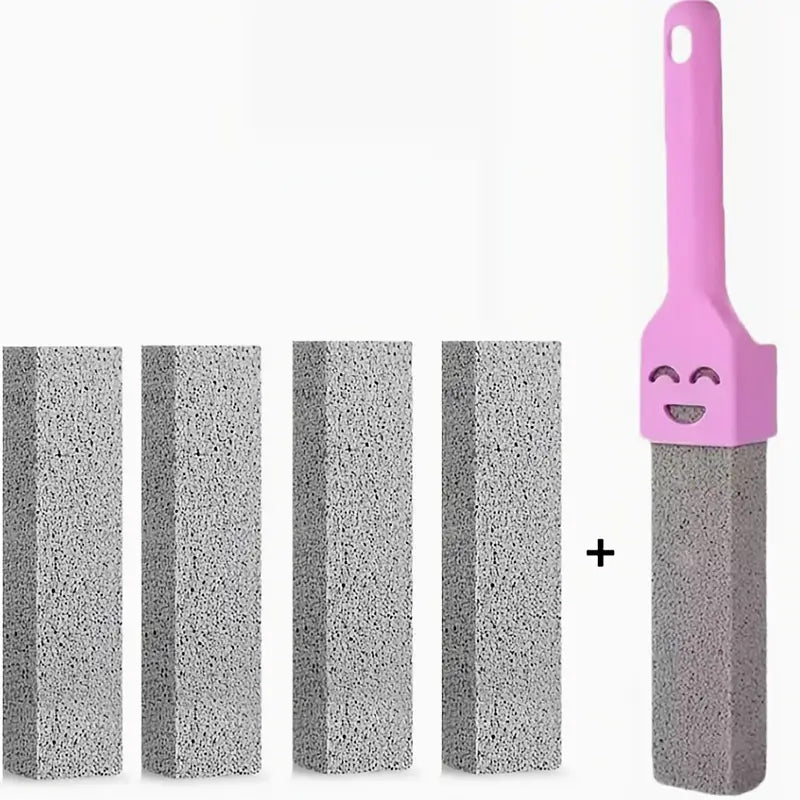 🥳2026 HOT SALE🥳💞50K+ SOLD!🧽💫 50% OFF! Toilet Brush with 5 Refill Heads – Ergonomic handle, hanging storage. Powerful stain removal, replaceable pumice core. Save money & space. Easy & hygienic cleaning for seniors. 👵✨