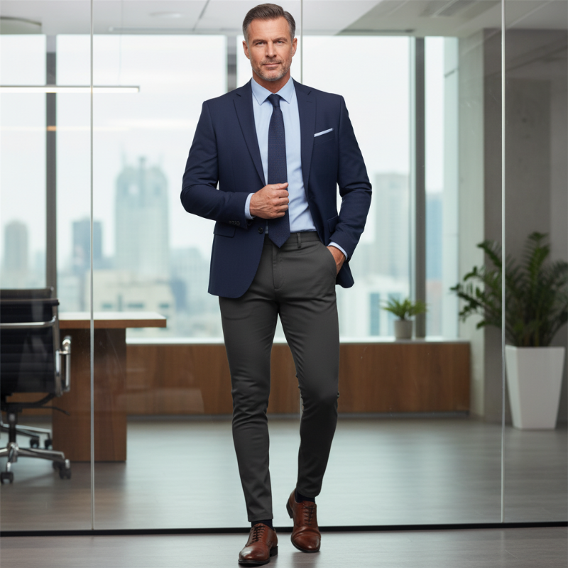 🥳2026 HOT SALE🥳💞50K+ SOLD!💥💪👖 50% OFF! Men's Casual Stretch Pants – Slim fit, tapered leg. High-stretch cotton blend. Deep pockets, secure closure. One pant for everything. ✅🌿