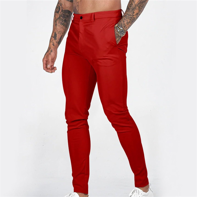 🥳2026 HOT SALE🥳💞50K+ SOLD!💥💪👖 50% OFF! Men's Casual Stretch Pants – Slim fit, tapered leg. High-stretch cotton blend. Deep pockets, secure closure. One pant for everything. ✅🌿