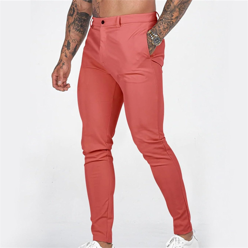 🥳2026 HOT SALE🥳💞50K+ SOLD!💥💪👖 50% OFF! Men's Casual Stretch Pants – Slim fit, tapered leg. High-stretch cotton blend. Deep pockets, secure closure. One pant for everything. ✅🌿